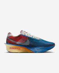 Nike Vaporfly 4 Road Racing Shoes - Multi-Colour/Mountain Blue/Fire Red/Clear / 5.5